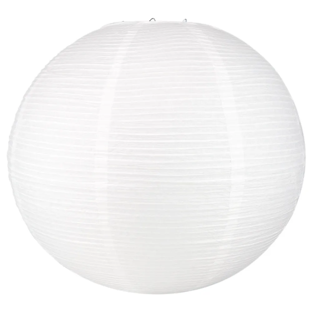 12 PACK | White Fine Line Premium Even Ribbing Paper Lantern, Extra Sturdy