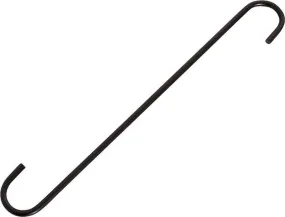 12in Black S Extender Hook