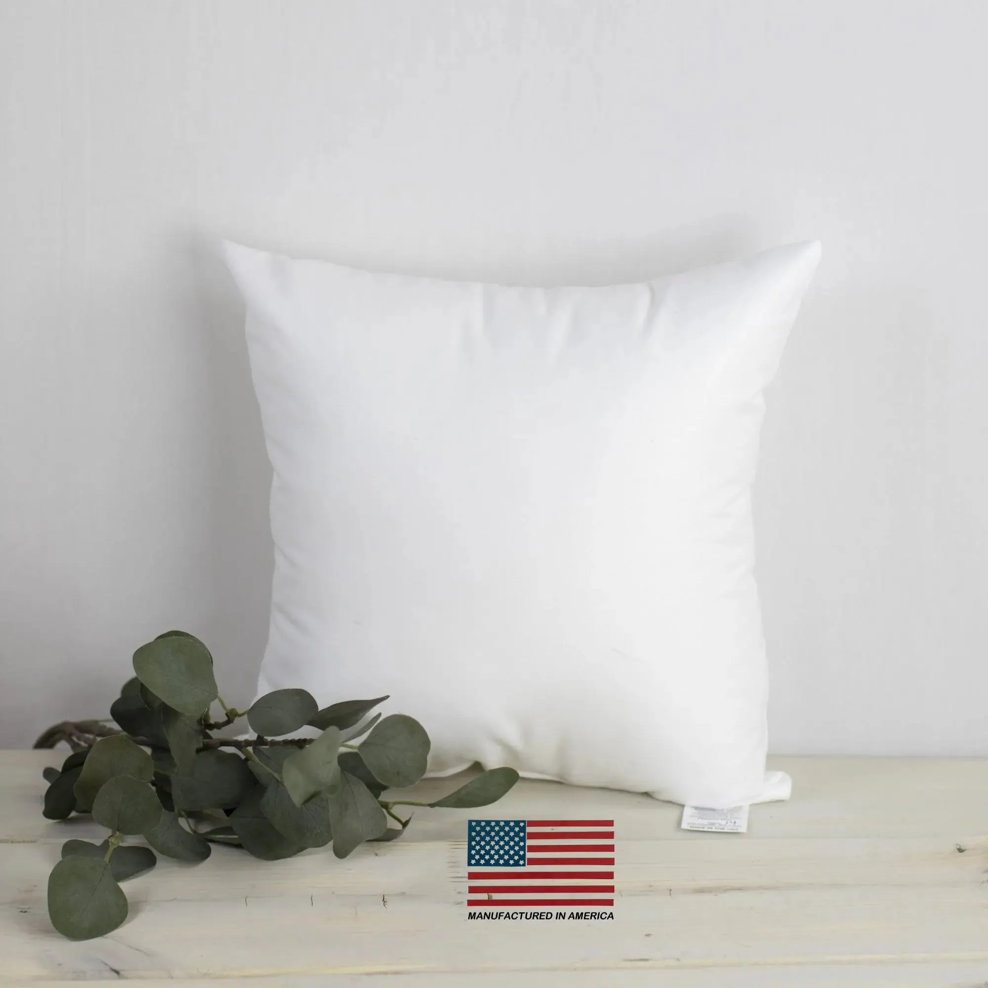 12x12 | Indoor Outdoor Hypoallergenic Polyester Pillow Insert | Quality Insert | Pillow Inners | Throw Pillow Insert | Square Pillow Inserts