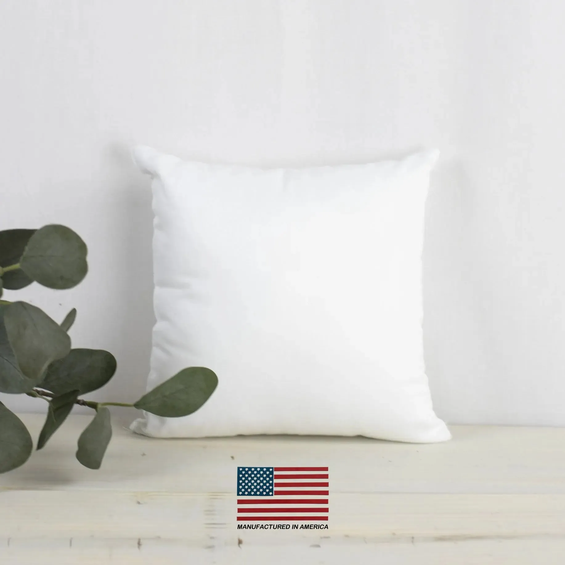 12x12 | Indoor Outdoor Hypoallergenic Polyester Pillow Insert | Quality Insert | Pillow Inners | Throw Pillow Insert | Square Pillow Inserts