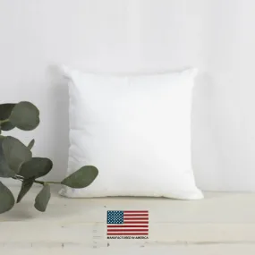 12x12 | Indoor Outdoor Hypoallergenic Polyester Pillow Insert | Quality Insert | Pillow Inners | Throw Pillow Insert | Square Pillow Inserts