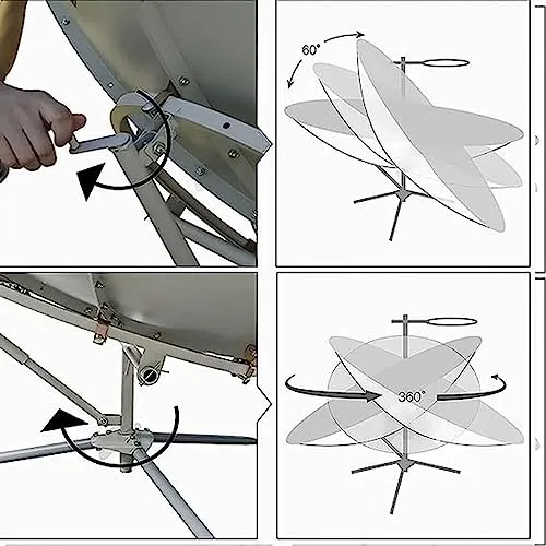 1800 W Concentration Solar Cooker,High Efficiency Parabolic Solar Oven,Outdoor Camping Barbecue,Food Concentration Tool,Durable,No Training Required