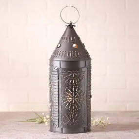 21-Inch Lantern in Smokey Black