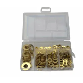 250pc Brass Washer Grab Kit Standard