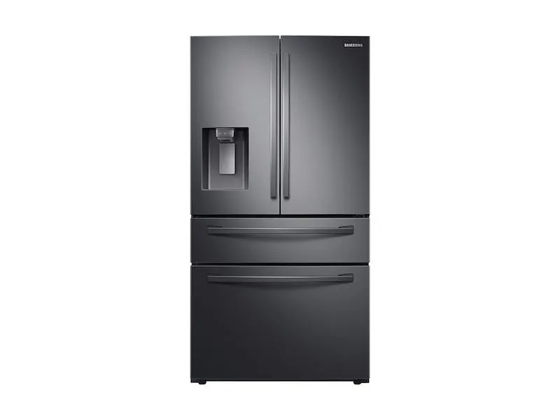 28 cu. ft. 4-Door French Door Refrigerator with FlexZone™ Drawer in Black Stainless Steel