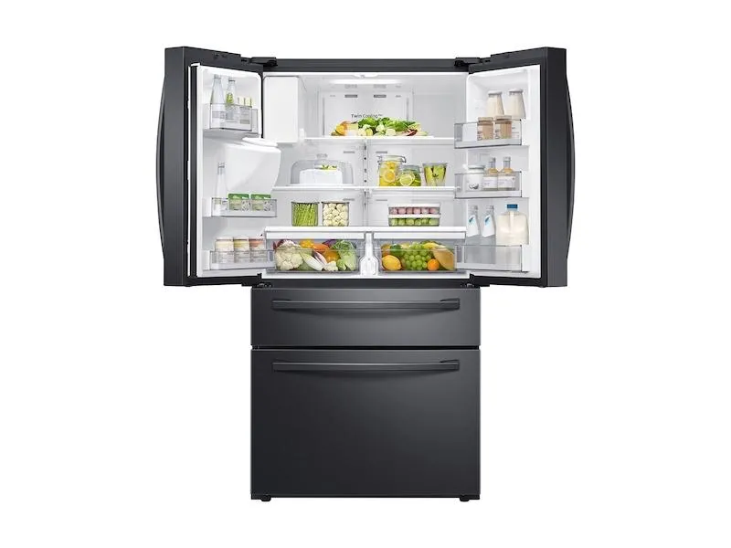 28 cu. ft. 4-Door French Door Refrigerator with FlexZone™ Drawer in Black Stainless Steel