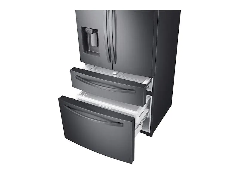 28 cu. ft. 4-Door French Door Refrigerator with FlexZone™ Drawer in Black Stainless Steel