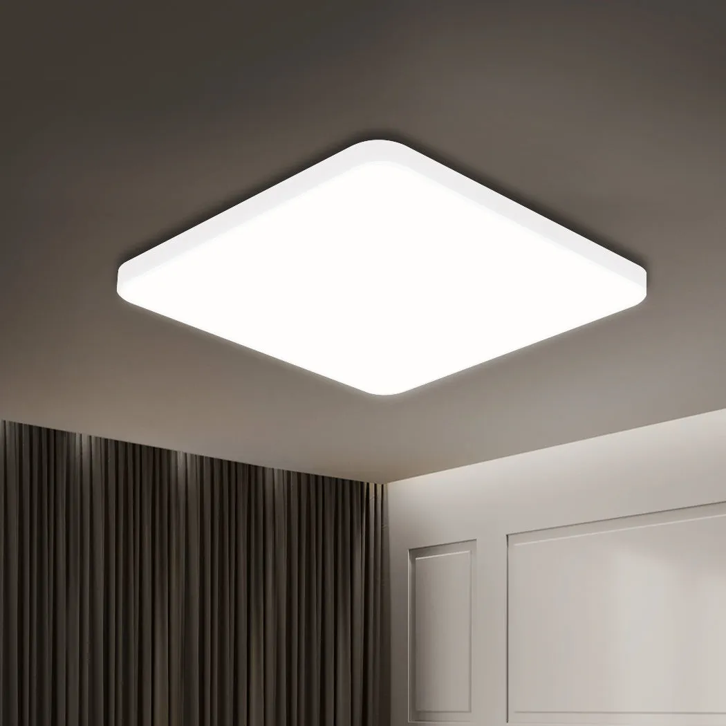 3-Colour Ultra-Thin 5cm Led Ceiling Light Modern Surface Mount 54W - White