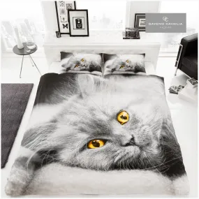 3D Cat Duvet Set