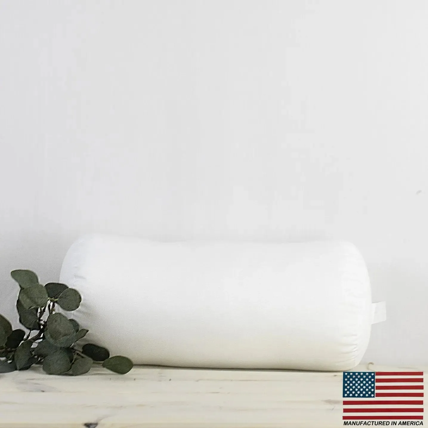 6x46 | Bolster Angel Hair Insert | Indoor Outdoor Down Alternative Hypoallergenic Pillow Insert | Quality Insert | Premium Insert