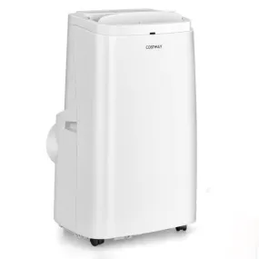 9000BTU 3-in-1 Portable Air Conditioner with Remote-White