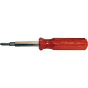 ALFA Tools SCD44G 4 IN 1 GREEN SCREWDRIVER PHILLIPS /SL 12/pack