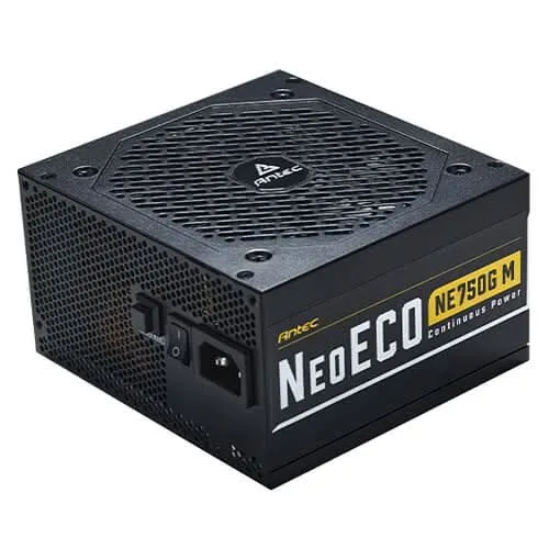 ANTEC NEOECO 750W NE750 80 PLUS GOLD FULLY MODULAR SMPS