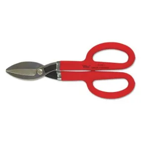 Apex Tool Group Straight Pattern Tinner's Snips, Straight Handle, Cuts Straight, A13N