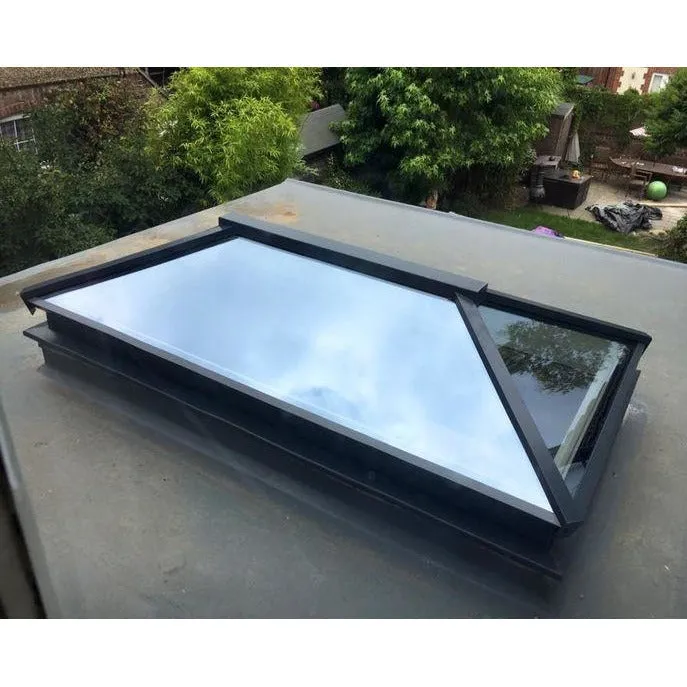 Atlas Contemporary Aluminium Roof Lantern - Clear Self Cleaning Glass