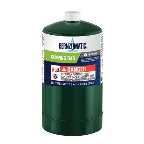 BernzOmatic 327774 Camping Gas Cylinder, 16.4 oz