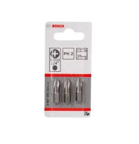 Bosch | Screwdriver Bits PH2 X 25mm 3Pc