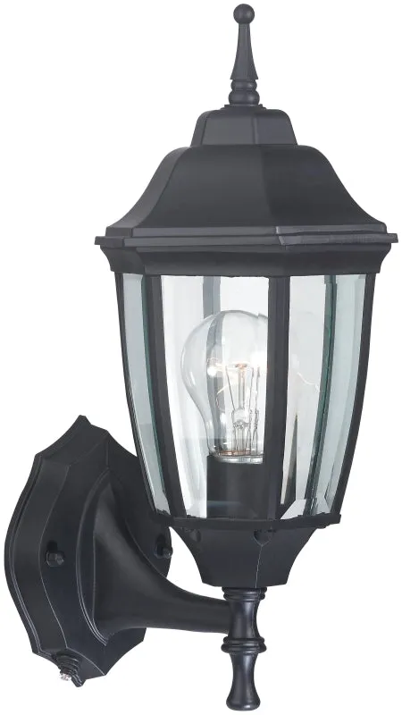 Boston Harbor DTDB Dusk/Dawn Lantern, 60 W, Medium Base Bulb or CFL Bulb(Sold Separately) Lamp, Aluminum Fixture :EA: QUANTITY: 1