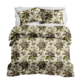 Britain in Olive & Pluff Duvet Cover