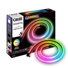 Calex Gaming LED Strip Light for Monitor - Razer Chroma Compatible - 110cm