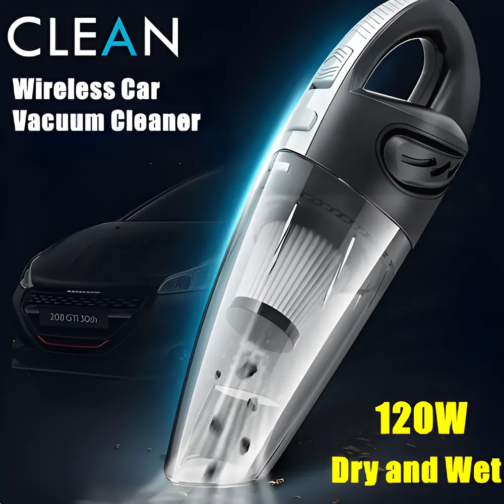 Cordless Car Vacuum Cleaner With Wet And Dry Cleaning Dc-362