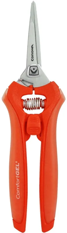 CORONA FS 3214D Micro Pruner, 3/4 in Cutting Capacity, Stainless Steel Blade, Double-Beveled Blade :EA: QUANTITY: 1