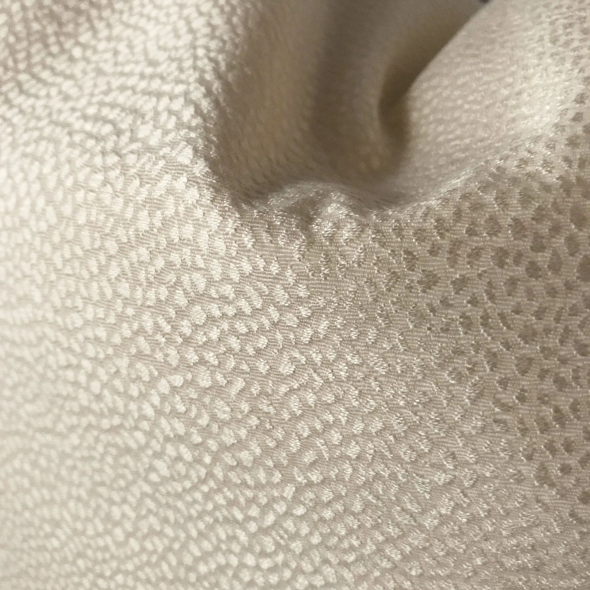 Cream Embossed Speckle Woven Lumbar Pillow Cover 15x26