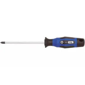 Cyclus Tools Screwdriver Phillips Ph 2X125 Black Tip, Multicomponent Handle