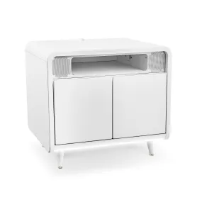 Decimus Smart End Table - White