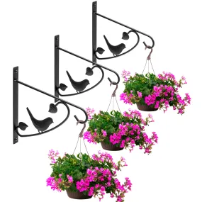 Decorative Plant Bracket Hooks (3 Pack)