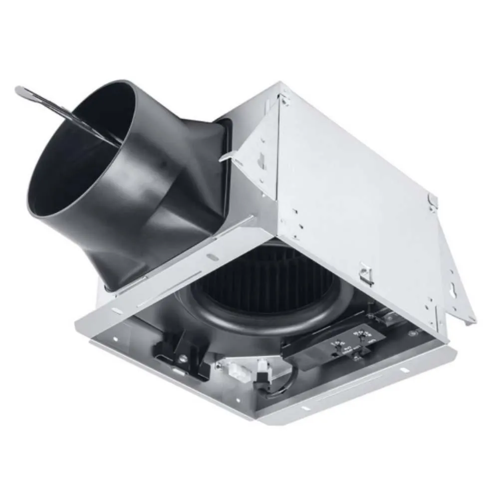 Delta BreezElite Adjustable 80-110 CFM Bathroom Exhaust Fan With Dual Speed and Delay Timer