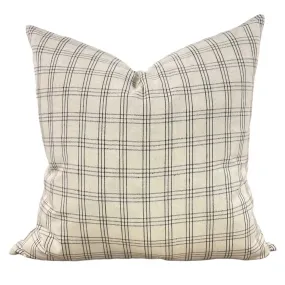 Designer "Norwalk" Plaid Pillow Cover