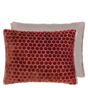 Designers Guild Jabot Pimento Decorative Pillow