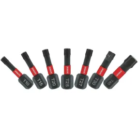 Diablo 1 In. Torx Security Impact Screwdriver Bit Set (7-Piece)