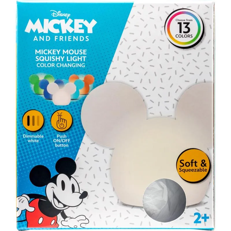 Disney Manual Battery Powered Mickey Mouse LED Night Light