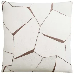 Diverging Blush Decorative Pillow Ryan Studio