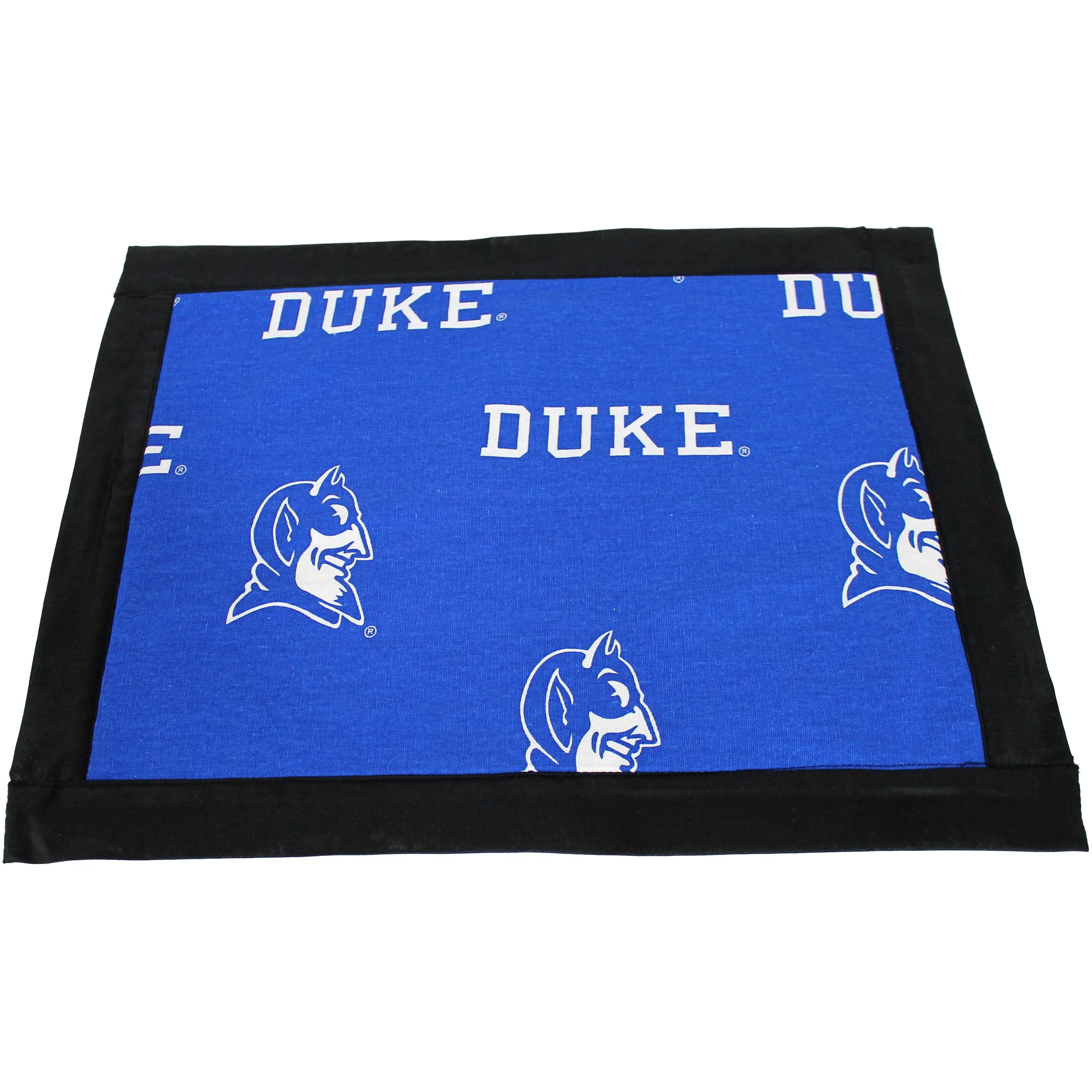 Duke Blue Devils Placemat Set, Set of 4 Cotton and Reusable Placemats