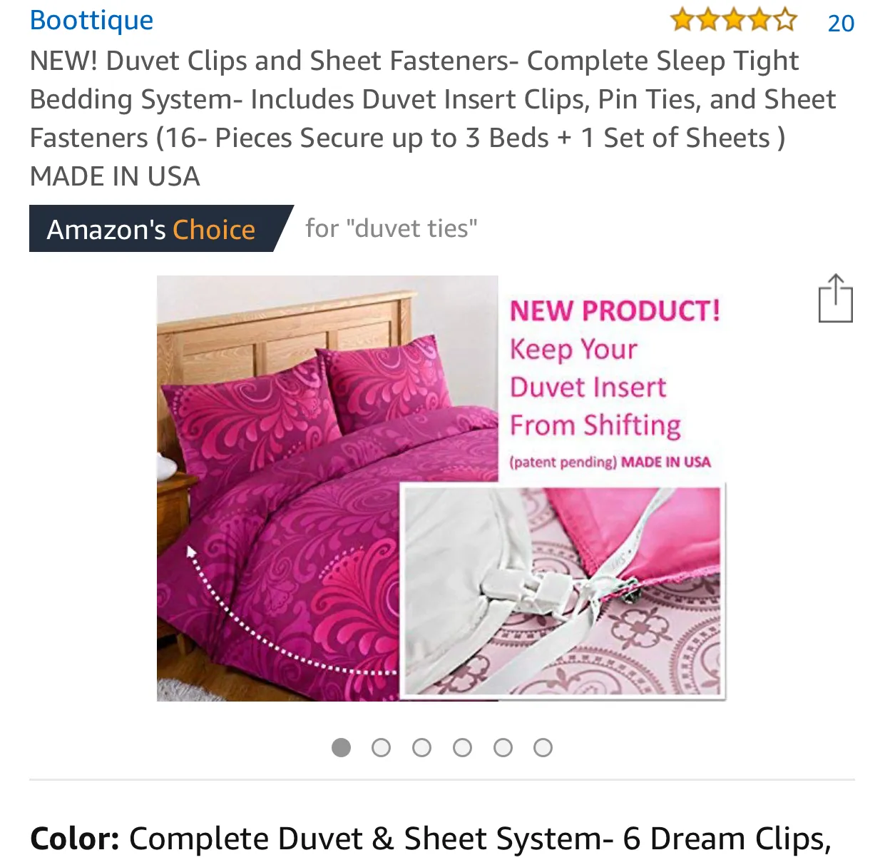 Duvet Stays and Sheet Snugs- The Complete "Sleep Tight" Bedding System