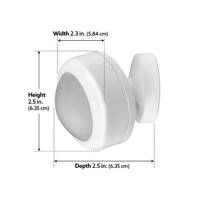 Feit Smart Home Motion-Sensing Battery Powered LED White Smart-Enabled Replacement Motion Sensor