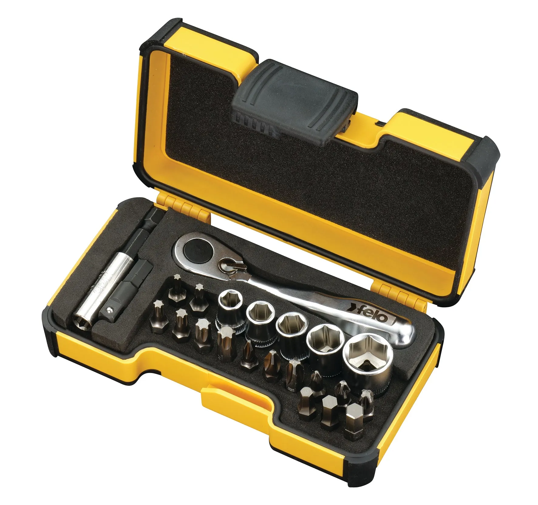 Felo 64197 XS 23 Metric Pocket Sized Socket and Bit Set