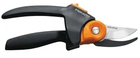 Fiskars 391041-1001 Pruner, 3/4 in Cutting Capacity, Steel Blade, Bypass Blade, Rolling Handle :EA: QUANTITY: 1