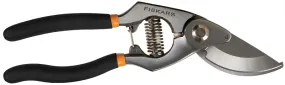 Fiskars 92756965J Pruning Shear, 3/4 in Cutting Capacity, Steel Blade, Bypass Blade, Comfort-Grip Handle :EA: QUANTITY: 1