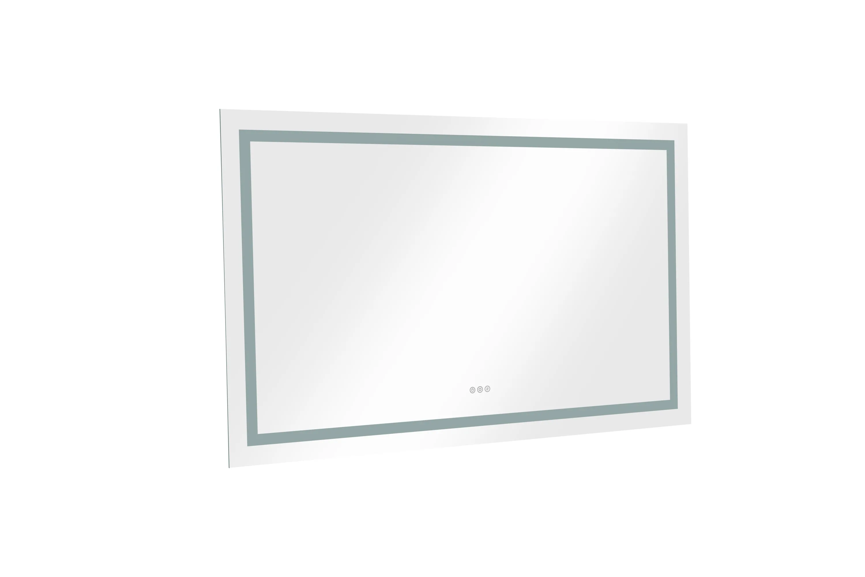 Frameless LED Vanity Mirror - Smart Touch, 3-Color Lighting