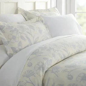 Garden Pattern 3-Piece Duvet Cover Set