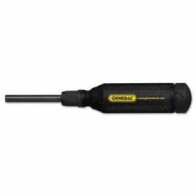 General Tools 8140 7 Double End Standard Multi-Bit Screwdrivers, 1/4" Hex Shaft (1 Screwdriver)