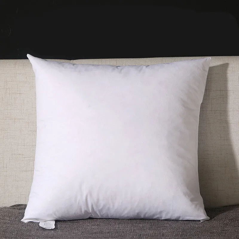 Goose feather back pillow