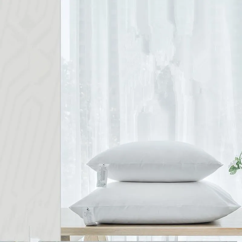 Goose feather back pillow