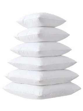 Goose feather back pillow