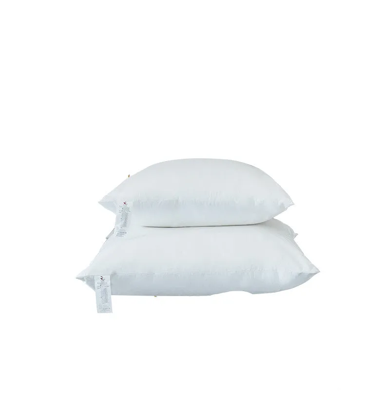 Goose feather back pillow