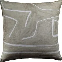 Grafitto Beige Pillow